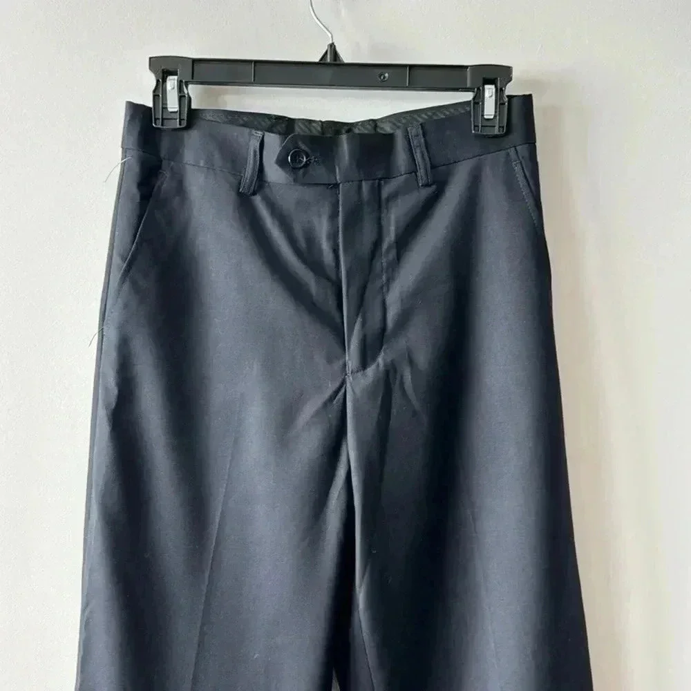 Isaac Michael Boys Black Dress Pants Size 14